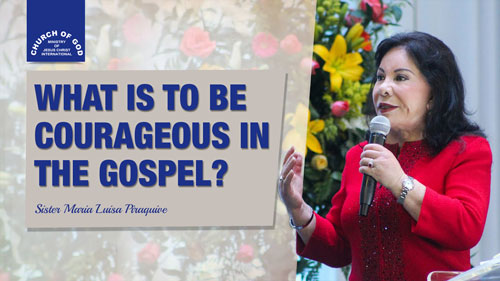 Q A Clip What Is To Be Courageous In The Gospel Sr Maria Luisa 